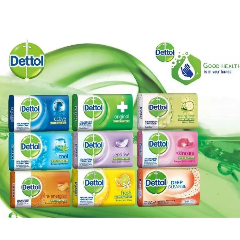 DETTOL / LIFEBUOY Bar Soap 100gr-110gr