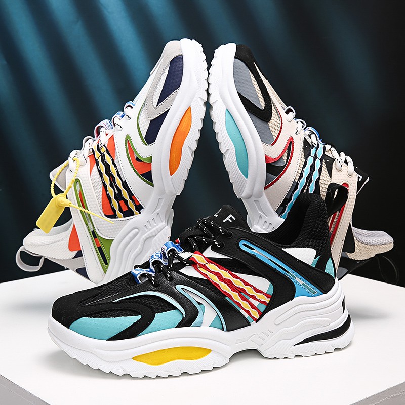  Sepatu  Harajuku Sneakers Size35 46 Unisex Sepatu  Model 