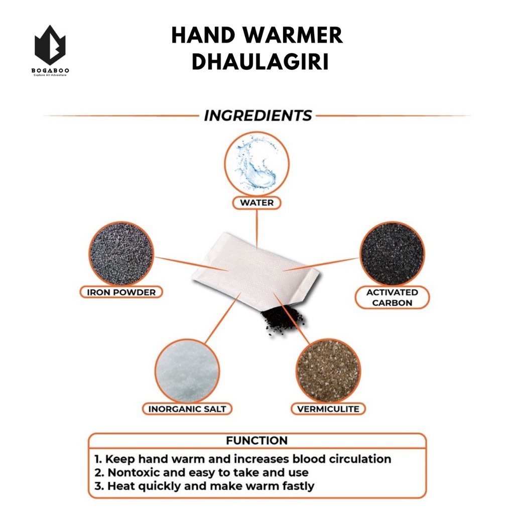 Bisa [COD] Hand Warmer - Warmerpad Penghangat suhu tubuh - Tangan / Heatpack Portab