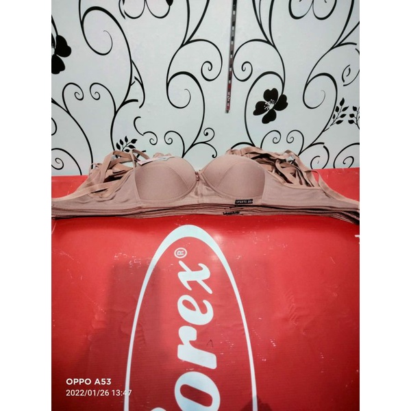 BH sport bahan katun lycra queenie