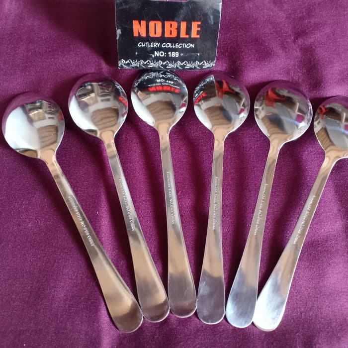 Sendok makan sendok stainless steel tebal Sendok Noble