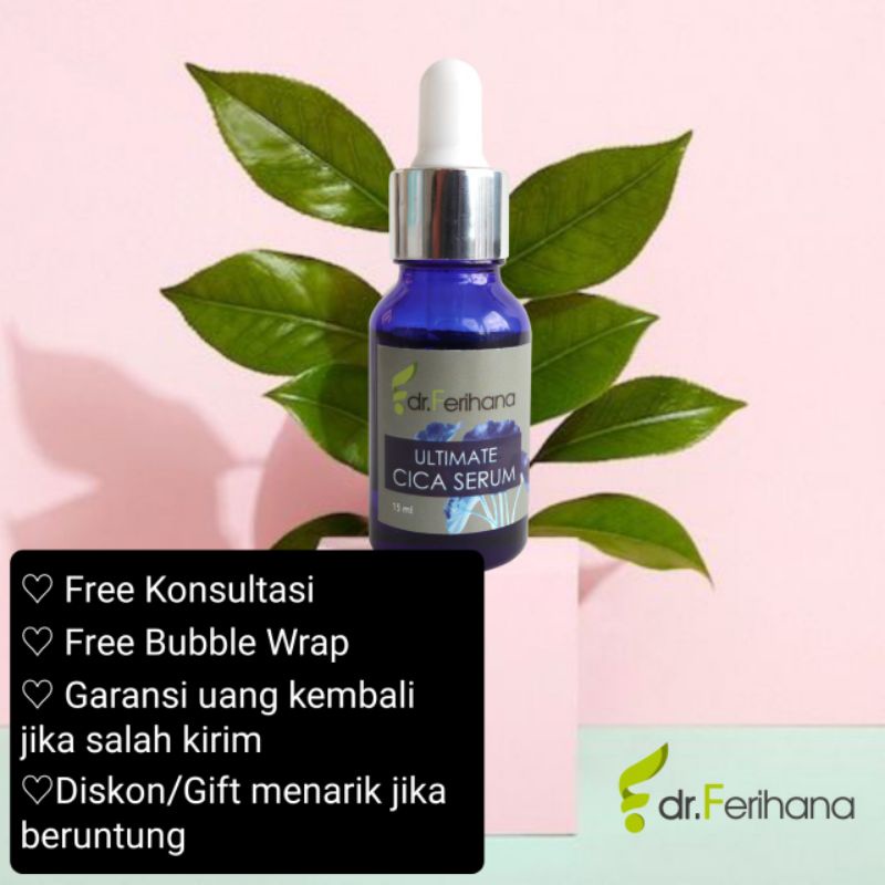 Ultimate Cica Serum & Bundling dr. Ferihana Cosmetics