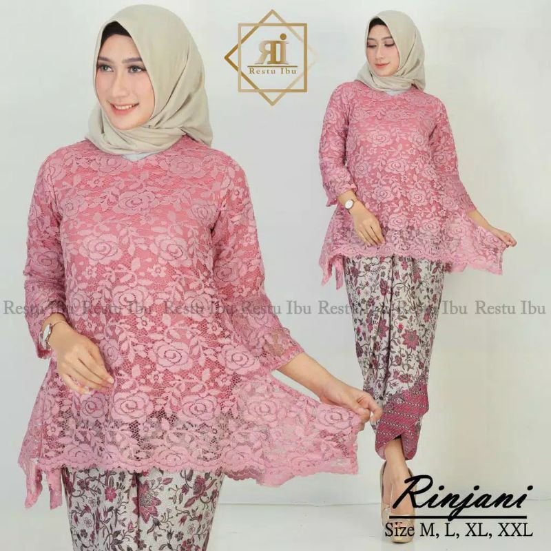 kebaya jumbo modern model duyung / kebaya wisuda jumbo