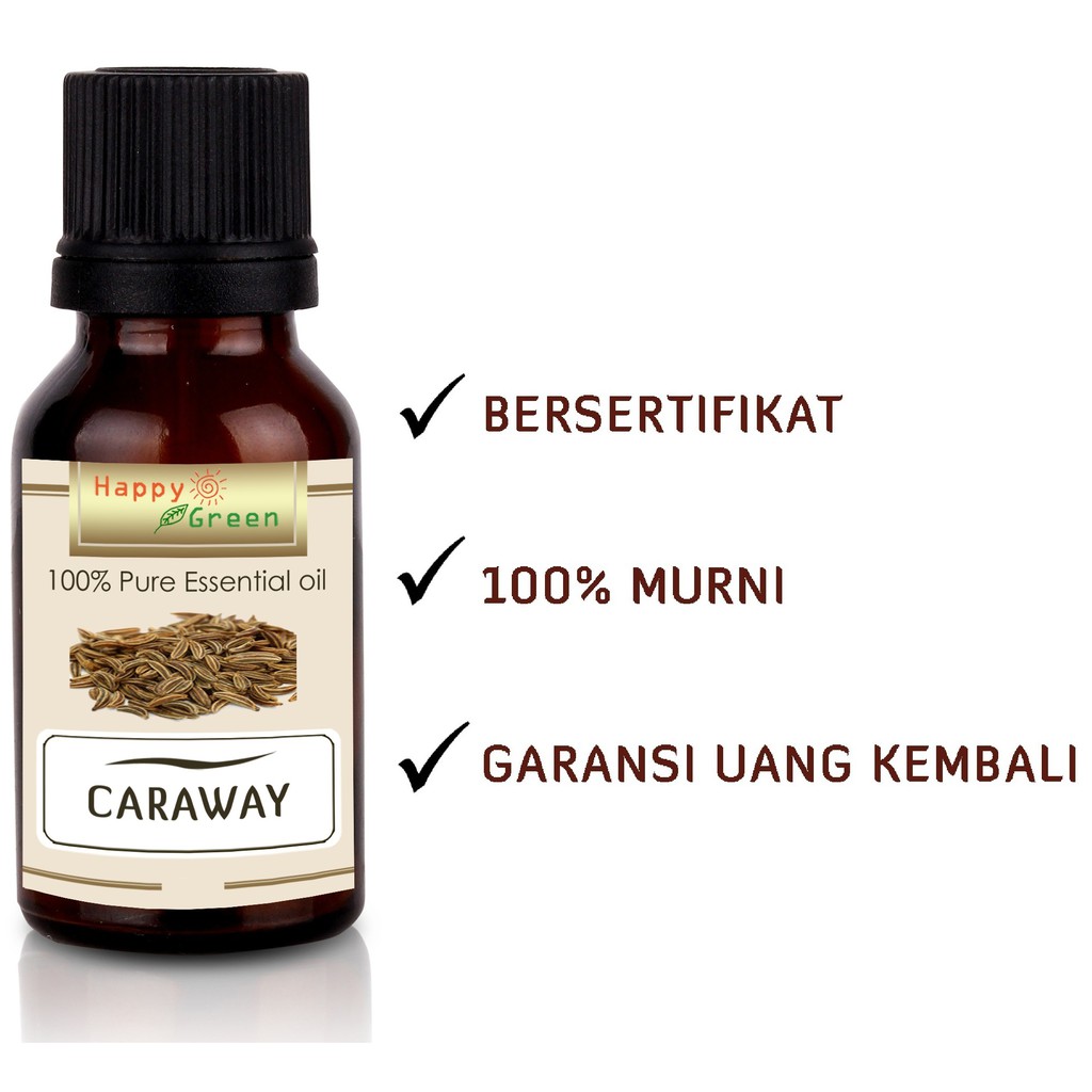 Happy Green Caraway Essential Oil  - Minyak Essensial Jintan