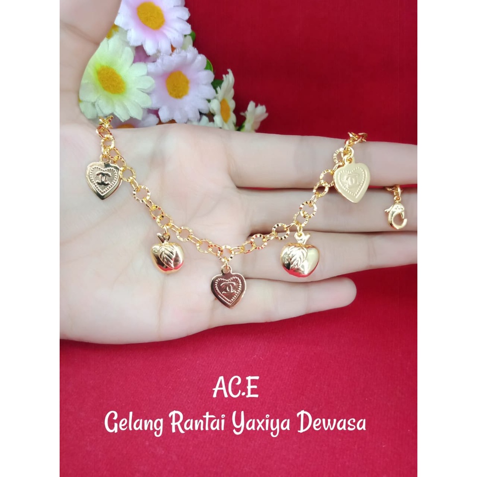 GELANG YAXIYA CHANEL GOLD