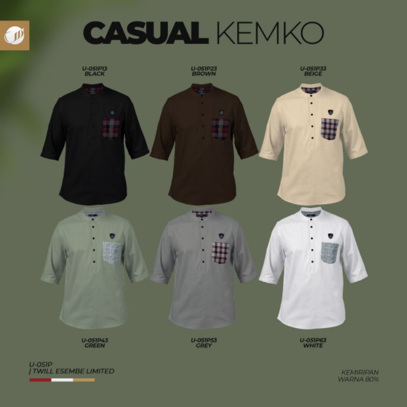 ✓✓SAMASE KEMKO CASUAL U051P
