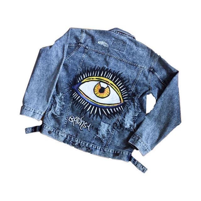 

Jaket lukis painting denim levis