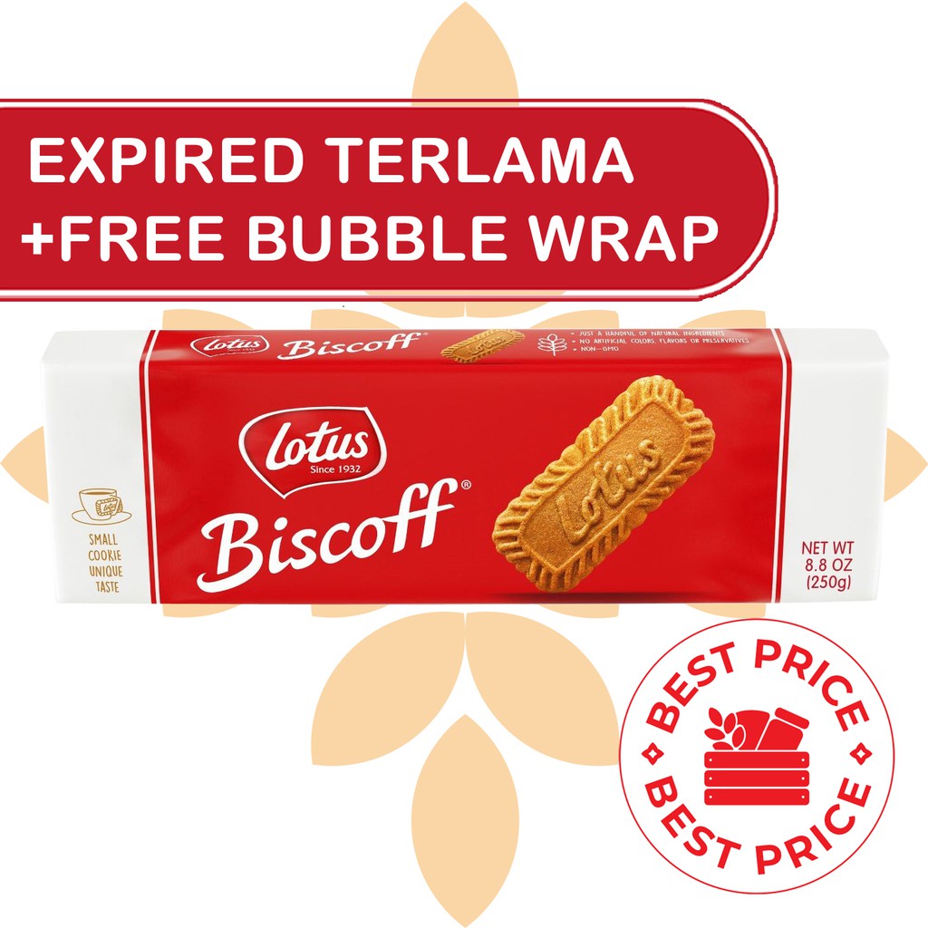 LOTUS BISCOFF CARAMELISED BISCUIT - 32PC/250 GR