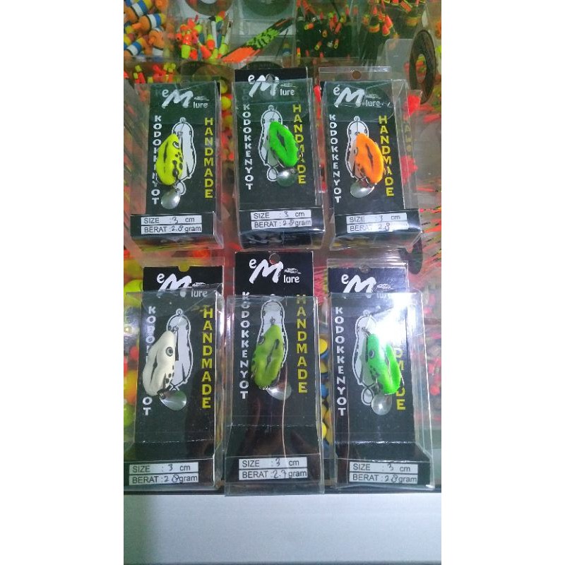 lure soft frogy em lure 3cm