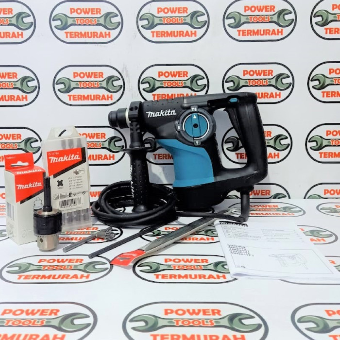 Bor Beton MAKITA HR 2810X5 3 fungsi Rotary Hammer Drill SDS Plus Bobok