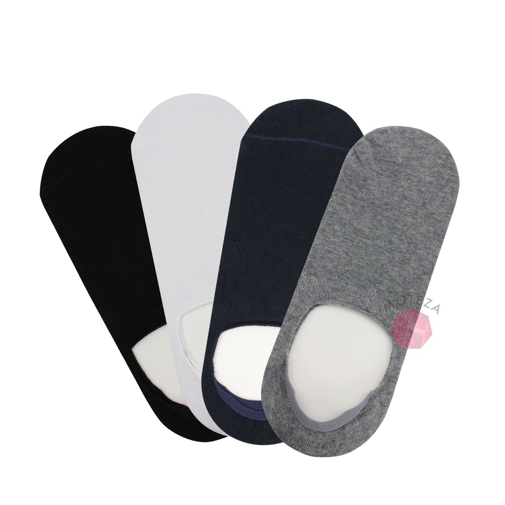 Moteza Kaos Kaki Pendek Bawah mata kaki Pria unisex Invisible / Hidden Socks