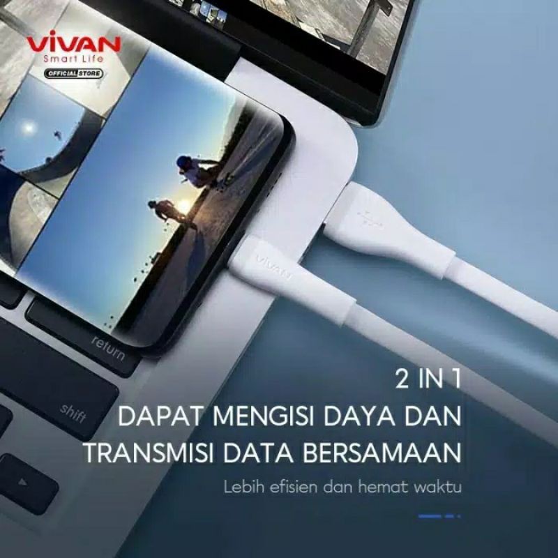 Vivan SM200S Kabel Data Micro USB 200cm