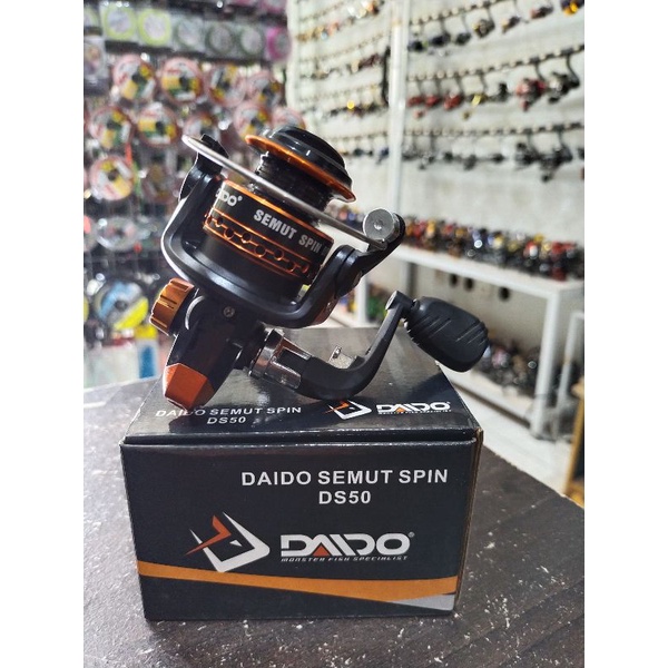 reel Daido semut spin ds50