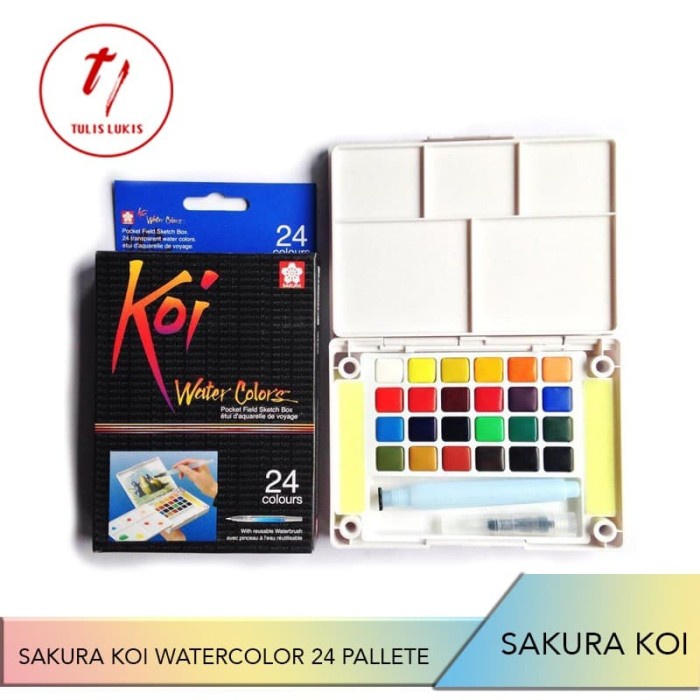 

air-cat- sakura koi watercolor pallete isi 24 -cat-air.
