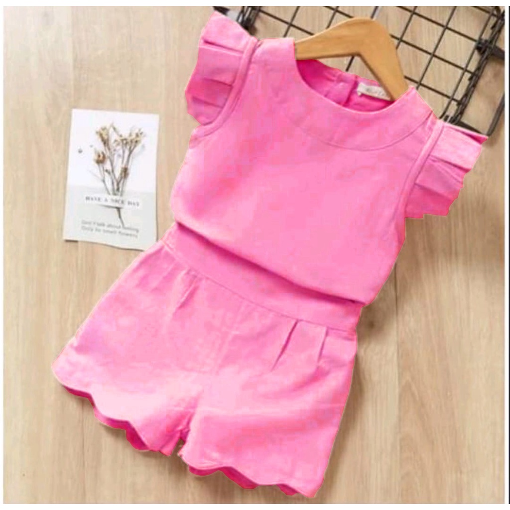 Overall Set rempel 1 - 5 Tahun Baju monoea Anak BerKualitas Baju setelan anak perempuan