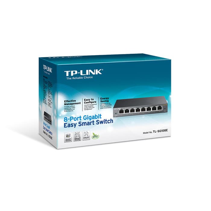 TP-Link TL-SG108E 8 Port Gigabit Easy Smart