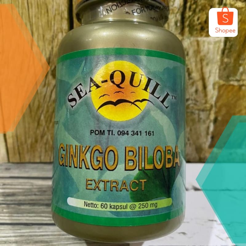 sea quill ginkgo biloba 60 kapsul Terlaris