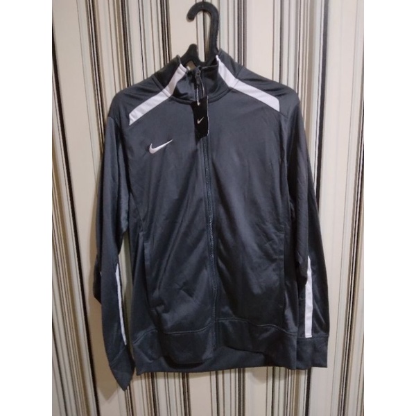 [SISA EKSPOR] Jaket Sport NIKE Abu-abu Pria
