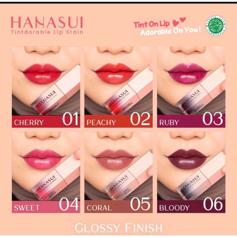 Hanasui Tintdorable Lip Stain Lip Tint LIPTINT n