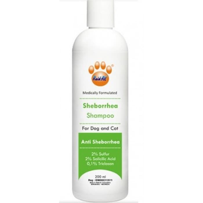 Raid All Shampoo Sheborrhea - 200 mL - Shampo Kutu Jamur Anjing Kucing