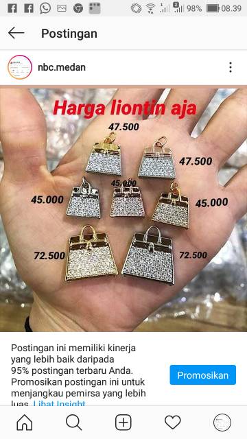 Kalung liontin nikita mirzani ,panjang liontin ±1.2cm titanium , ready semua warna