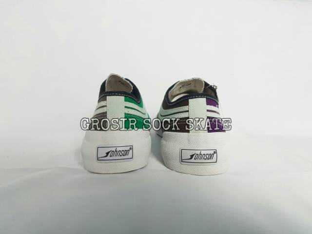 Sepatu Johnson Galaxy Pro Low Cut Rainbow