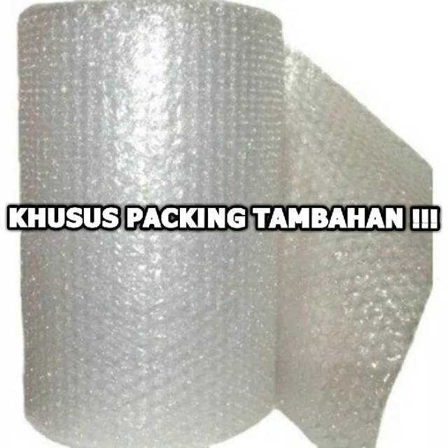 Bubble Wrap (Khusus Packing Tambahan)