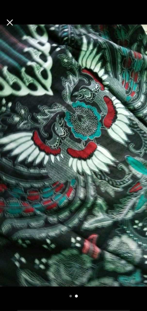 Batik Couple Keluarga Seragam  Ibu Ayah Dan Anak Keluarga Sania Ruffley