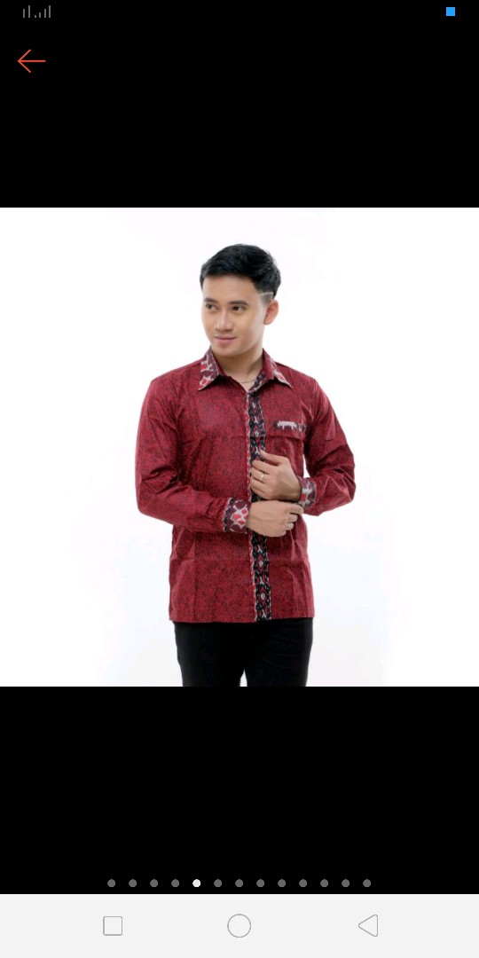 Promo (2-10th) Kemeja Batik Anak Original Hem Batik Anak Kemeja Anak Batik Anak