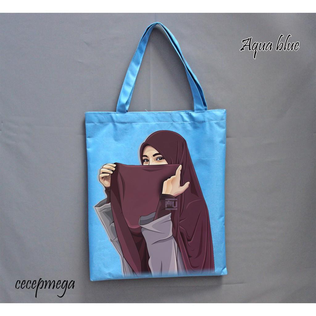 Dijual totebag/ tote bag barbie kode design DSN002 Limited