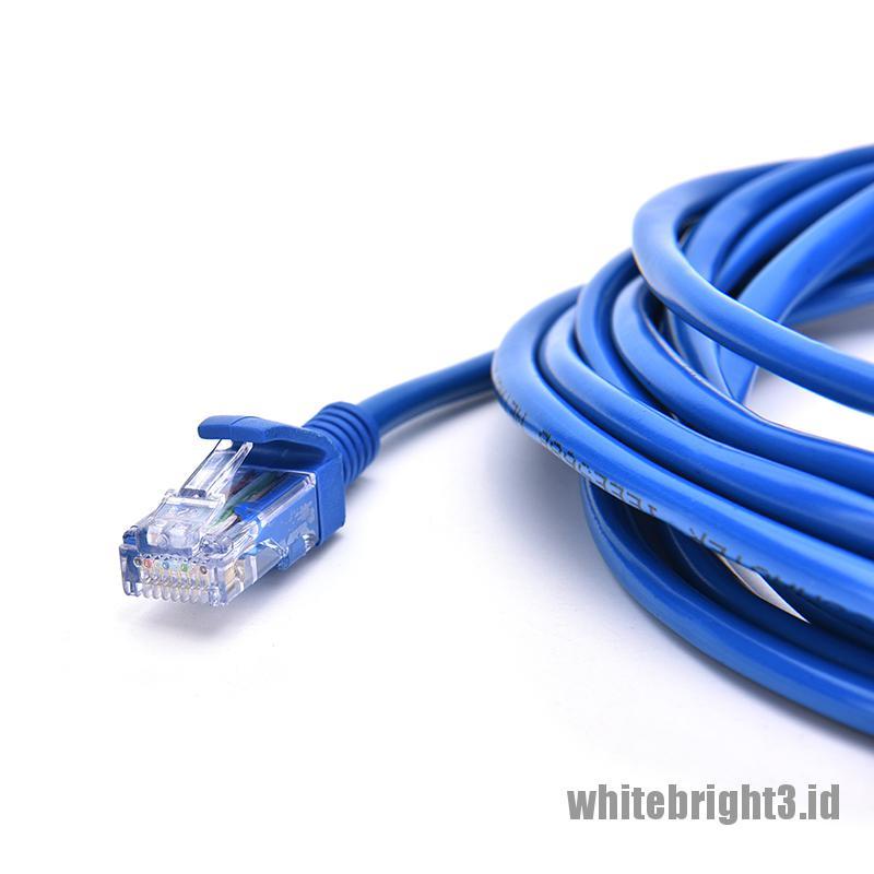 &lt;white3&gt; Cat5e Ethernet Patch Cable RJ45 Computer Networking Cord RJ45 Ethernet Coupler