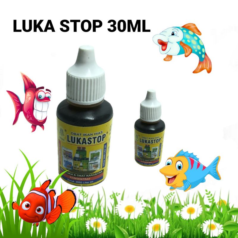 LUKA STOP 30 ML OBAT IKAN LUKA