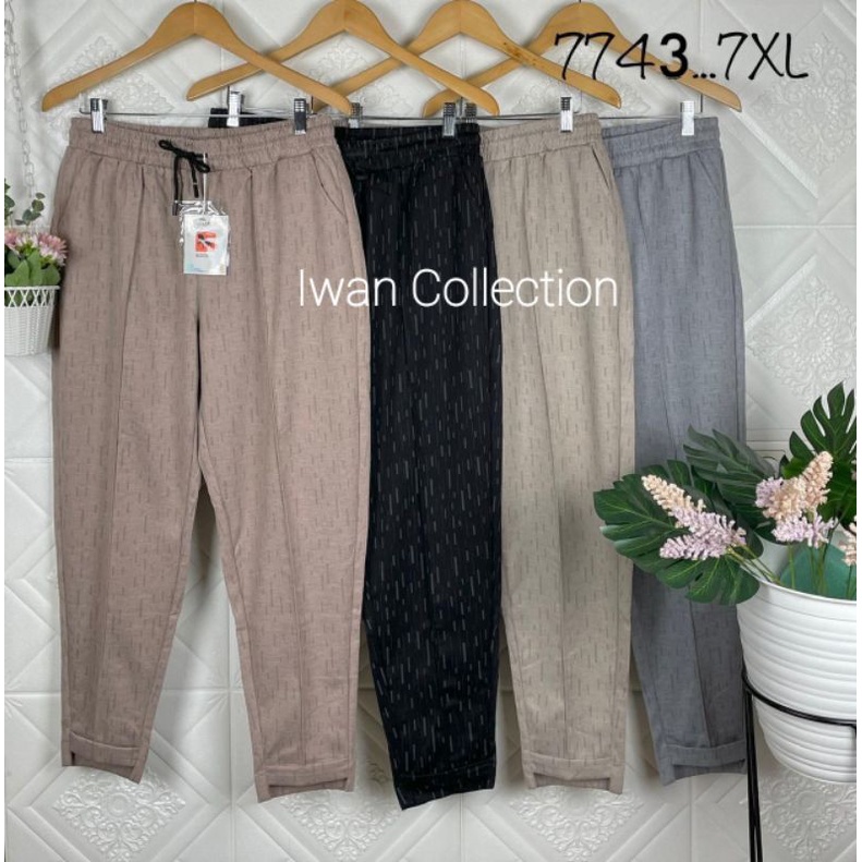 GOOD 7743# 7XL Celana ZARA Salur Import GOOD Extra Jumbo 7743# 7XL