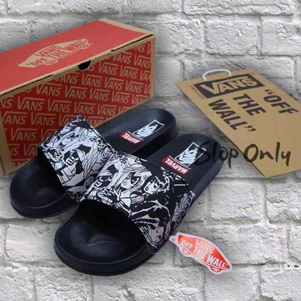 ✧ Sandal Slop Cowok Dewasa | Sandal Santai Sehari Hari Laki Laki | Sendal Selop Pria Remaja Keren ❇