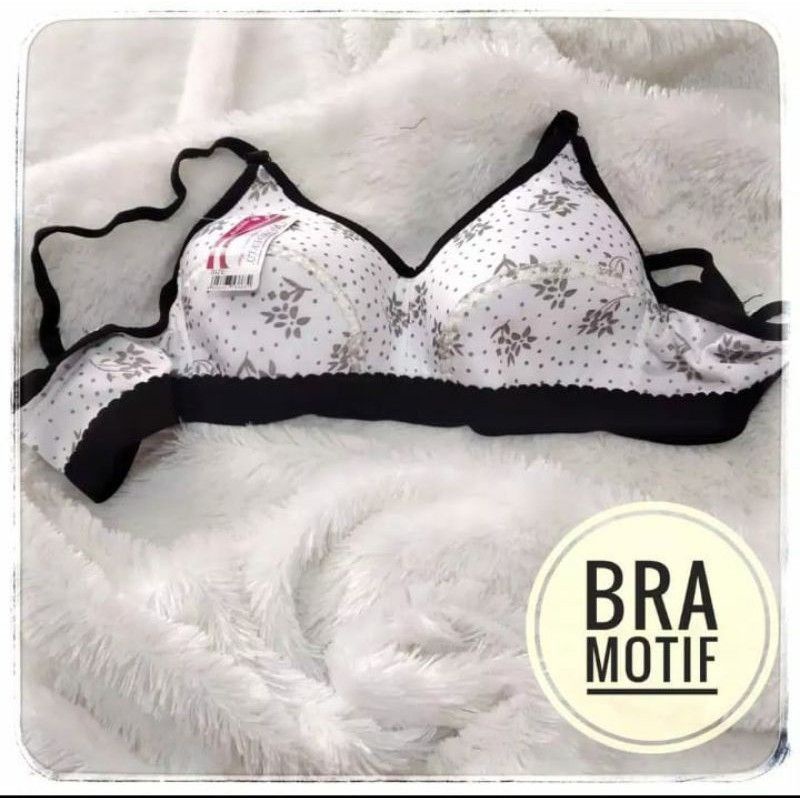 Bra bh remaja tanpa busa tanpa kawat motif termurah | bra bh beauty