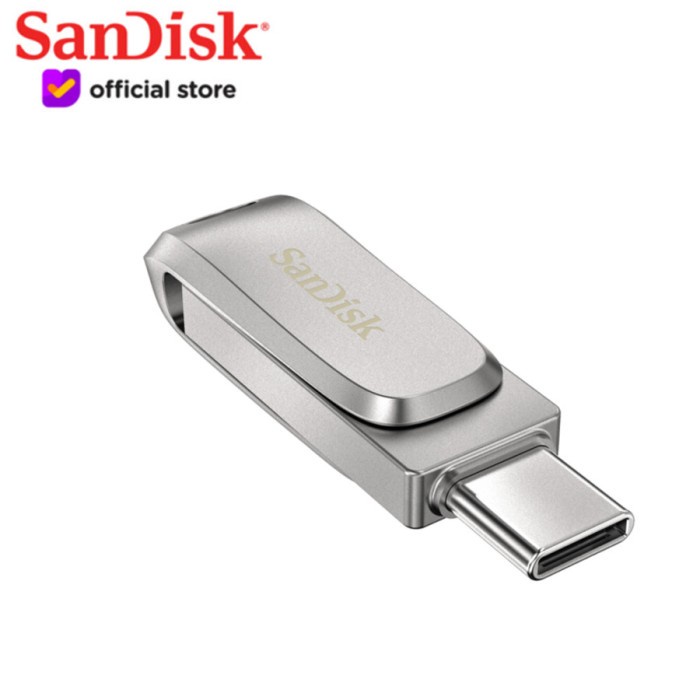 Sandisk OTG USB Type-C Ultra Dual Drive Luxe 32GB 64GB 128GB 256GB Resmi Original