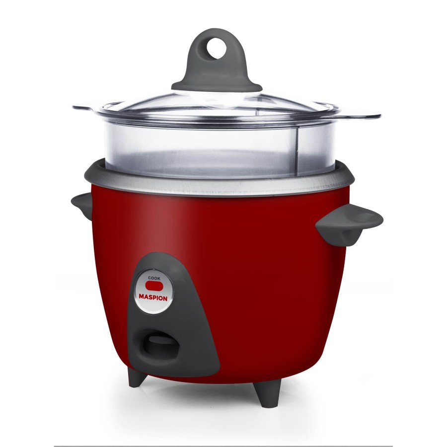 Maspion MRC-0619PL Rice Cooker Penanak Penghangat Pengukus 0.6L