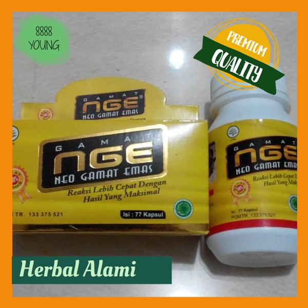 Neo Gamat Emas ( NGE ) - Jelly Gamat Kapsul - Gamat NGE - Gamat Gold - Teripang Emas