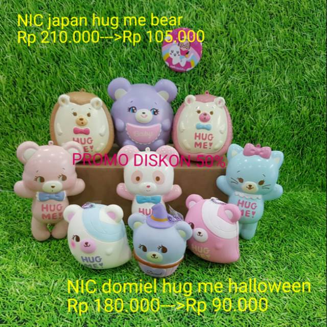 PROMO squishy NIC domiel hug me halloween