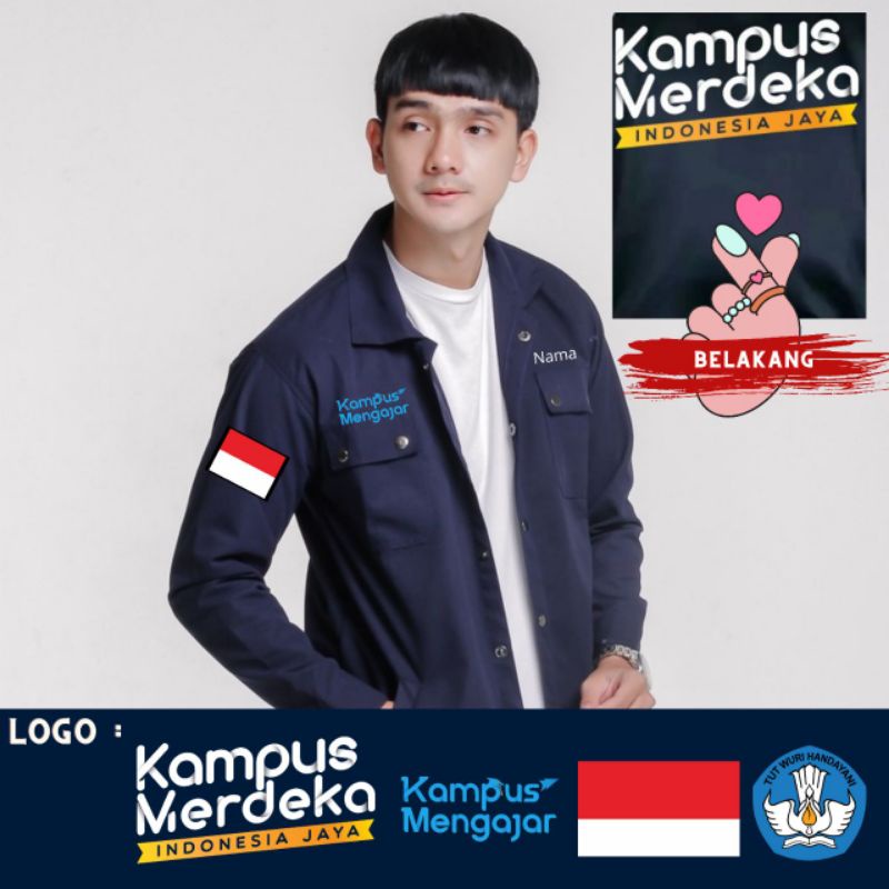 jaket Kampus Mengajar Semi Parka