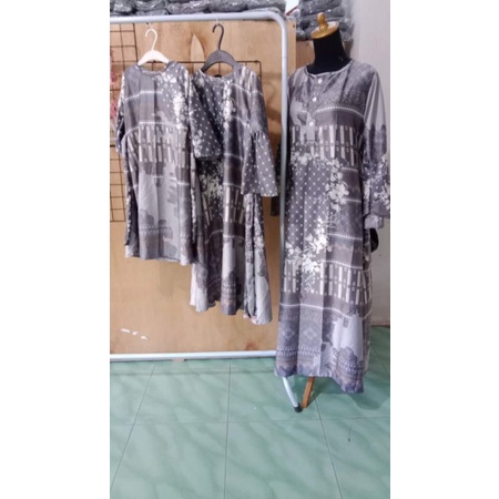 gamis maxmara Lux Dior dewasa dan anak