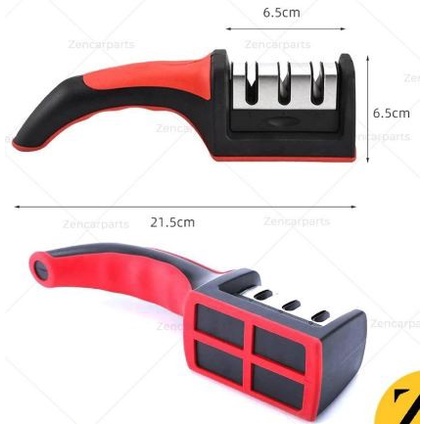 Alat Pengasah Pisau Penajam Gunting 3in1 Knife Asahan 3 Slot sharpener