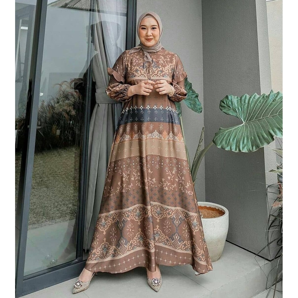 Kain Maxmara Lux Motif SyafaLuna  (harga untuk 0.5m)