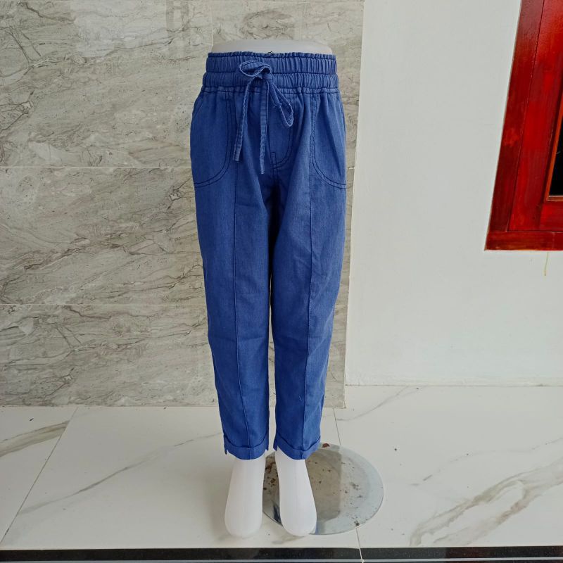 BAGGY PANTS JEANS ANAK 4-10 THN/CELANA JEANS ANAK PEREMPUAN