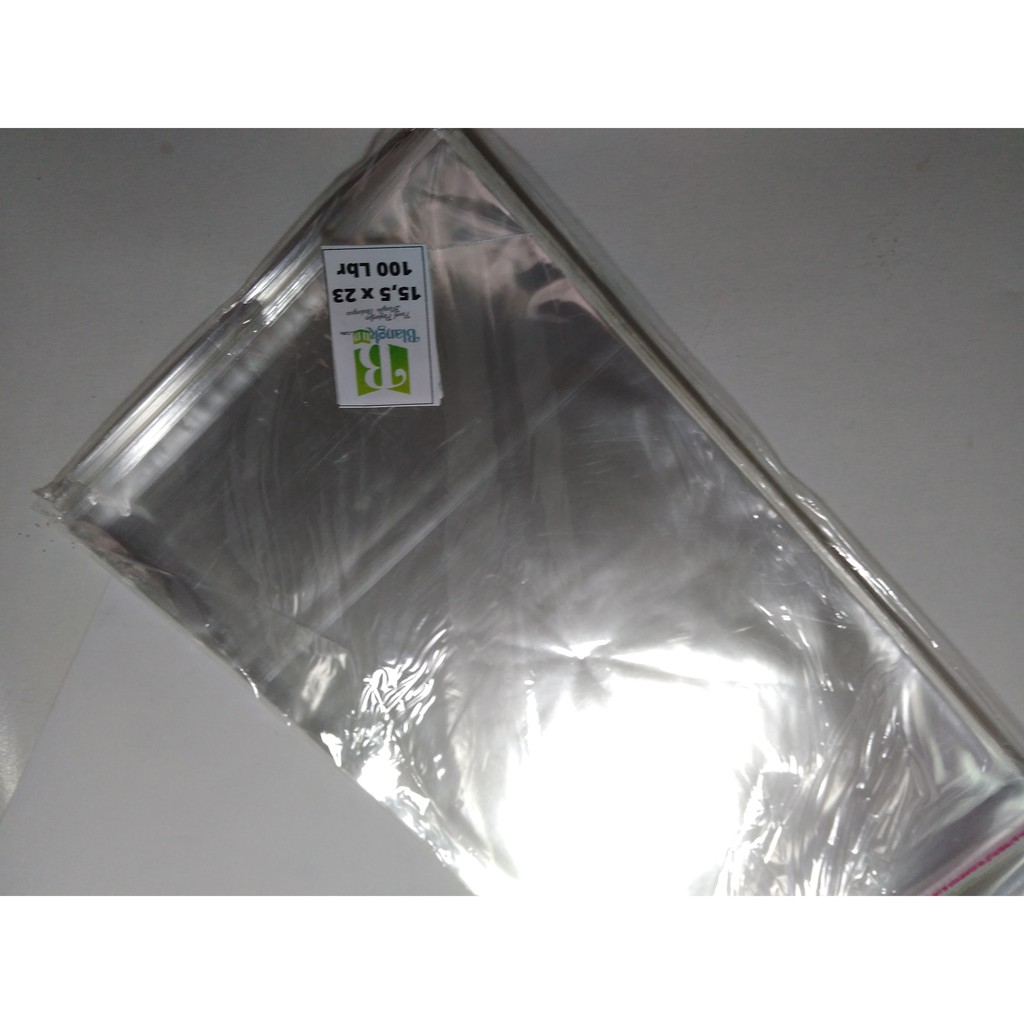 

Plastik OPP 15,5 x 22