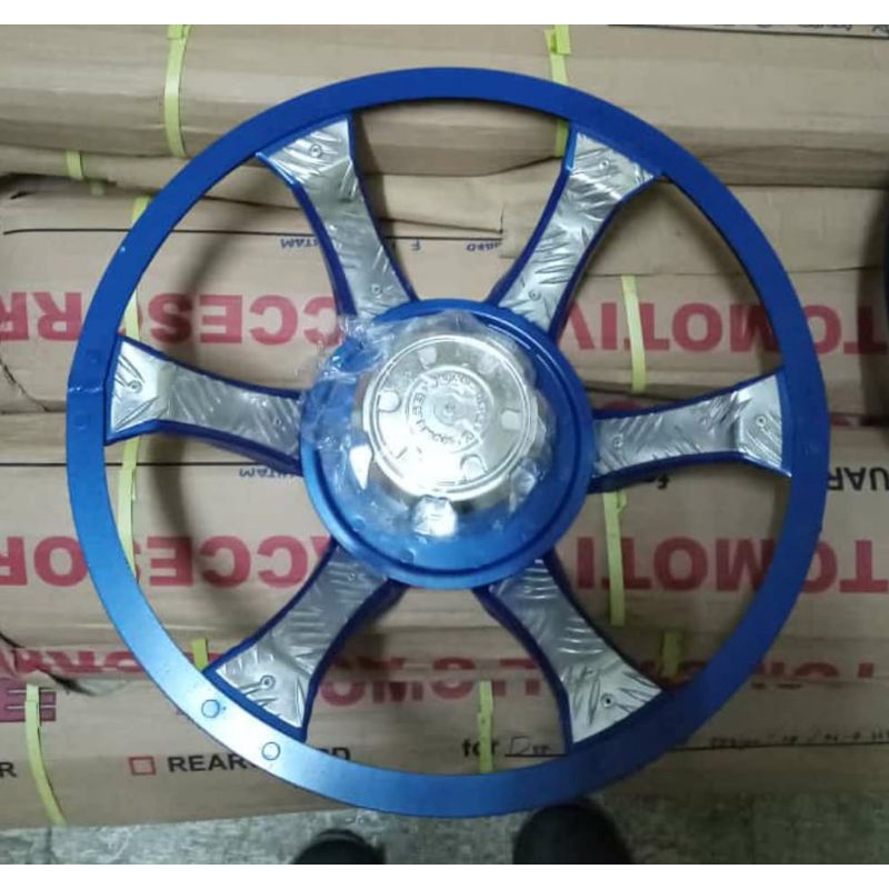 weldop dop roda truck bus medium ring 16 spider Biru belakang saja 2 pcs