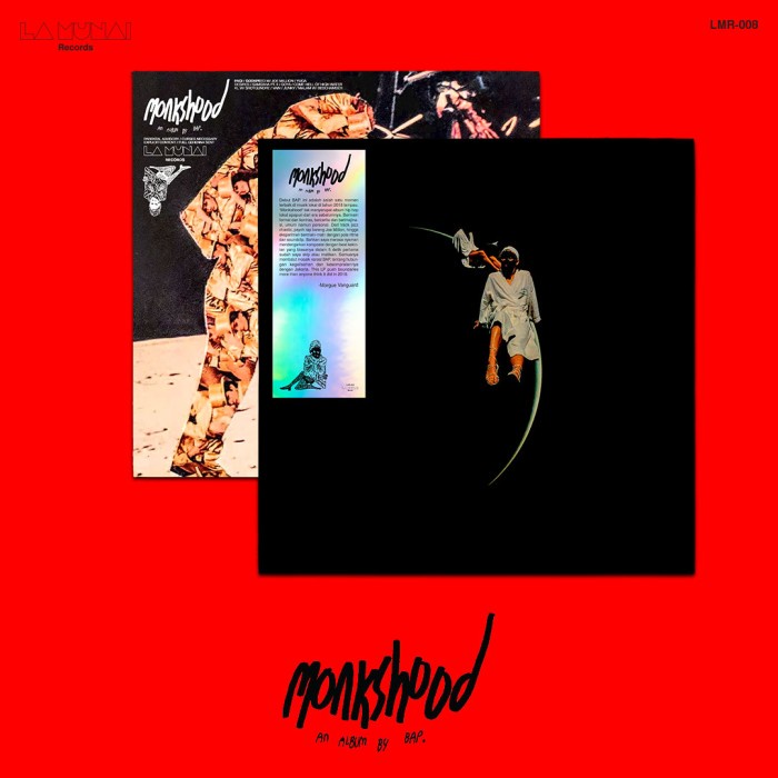 VINYL/PIRINGAN HITAM BAP. - MONKSHOOD