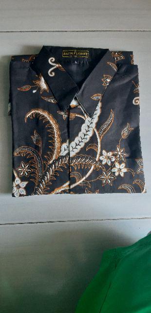Atasan Batik Pria | Cendrawasih Sogan By Batik Florist