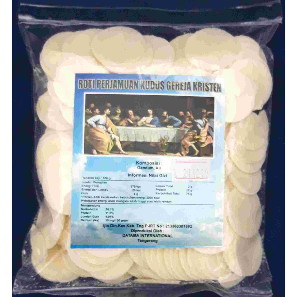 

Roti Perjamuan Hosti Polos