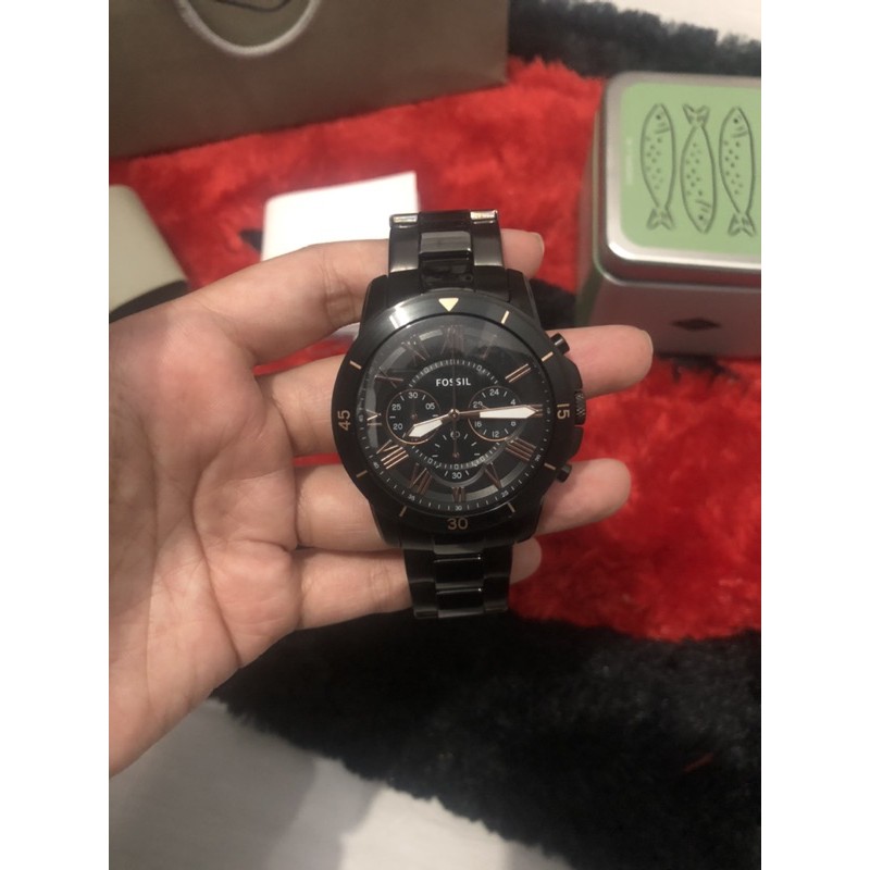 Jam Tangan Pria Fossil FS5374 Preloved